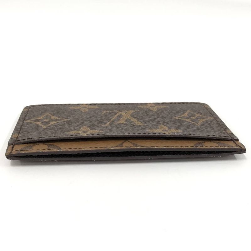 Louis Vuitton Card Case Business Holder Sample Monogram Reverse