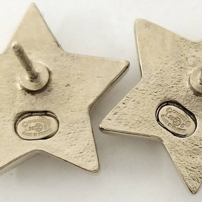 Chanel Earrings Star Gold