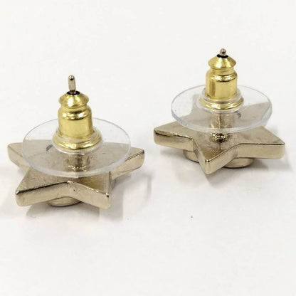 Chanel Earrings Star Gold