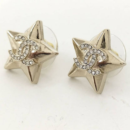 Chanel Earrings Star Gold