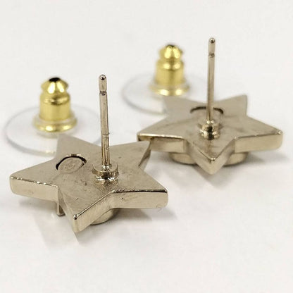 Chanel Earrings Star Gold