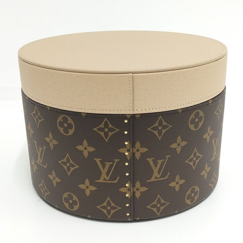 Louis Vuitton Round Box MM Marsa Box Case Monogram Hat