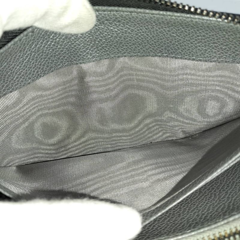 Prada Zip Around Wallet Leather Black
