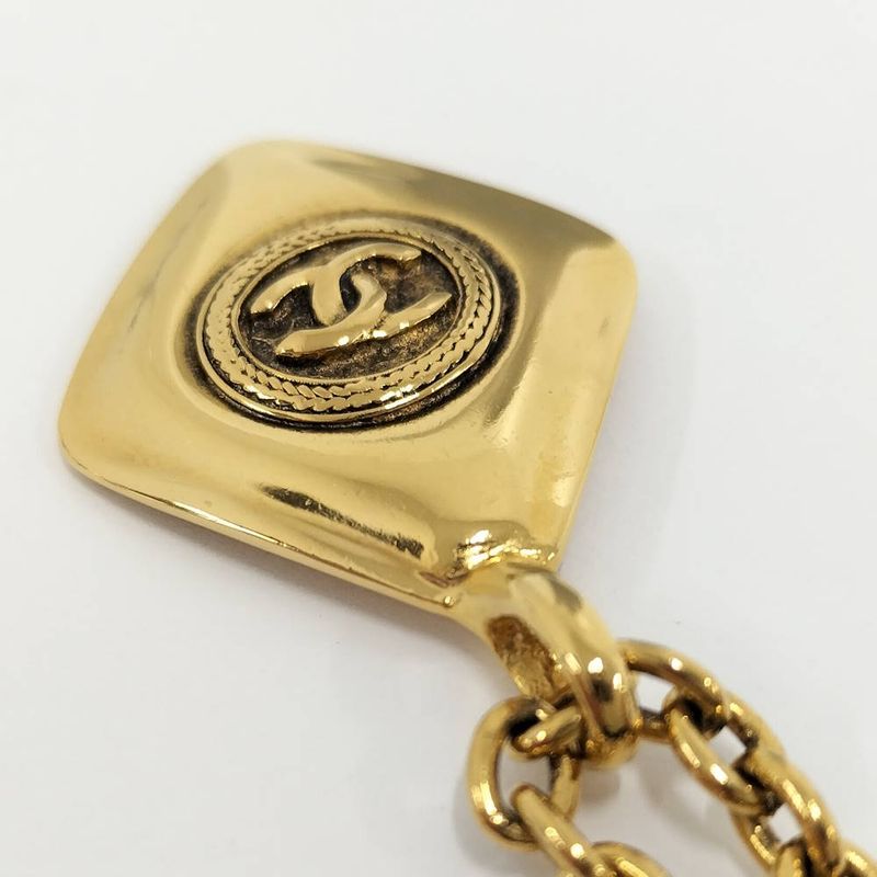 Chanel Necklace Plated Gold