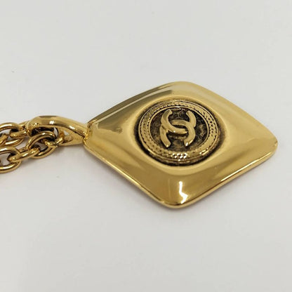 Chanel Necklace Plated Gold