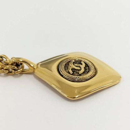 Chanel Necklace Plated Gold
