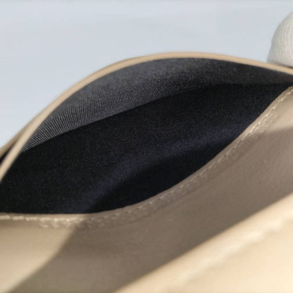 Balenciaga Card Case Leather Beige