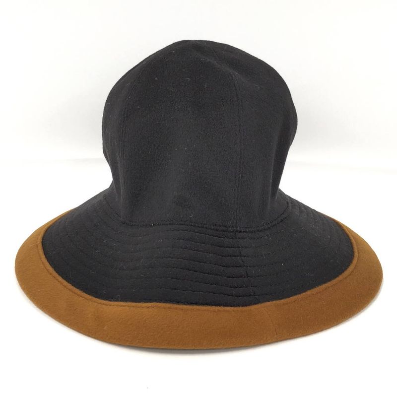 Hermes Hat Cashmere Black 57