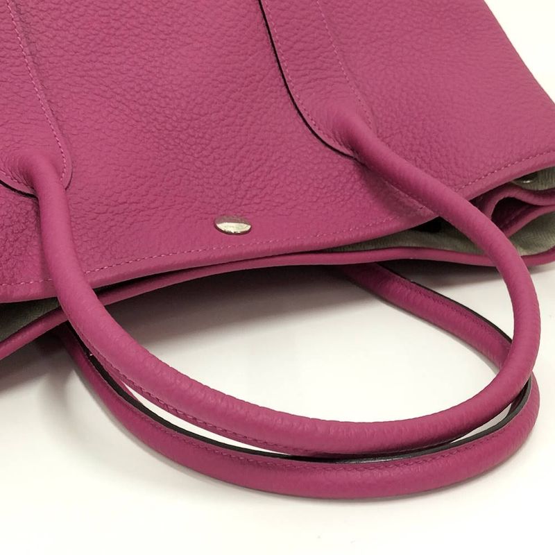Hermes Garden Party PM Tote Negonda Pink Purple