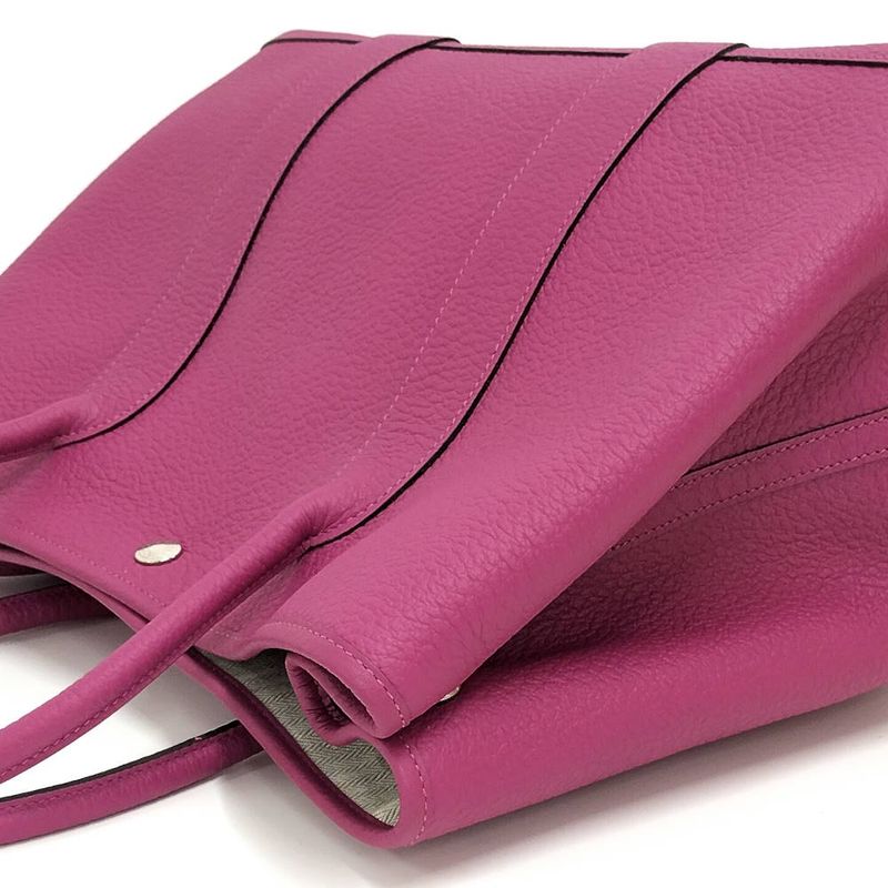 Hermes Garden Party PM Tote Negonda Pink Purple