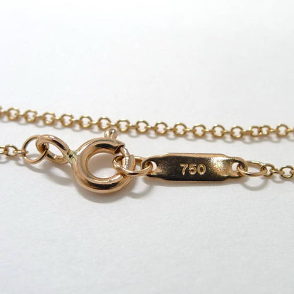Tiffany & Co Necklace Oval Keychain 18k Pink Gold