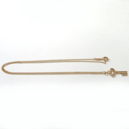 Tiffany & Co Necklace Oval Keychain 18k Pink Gold
