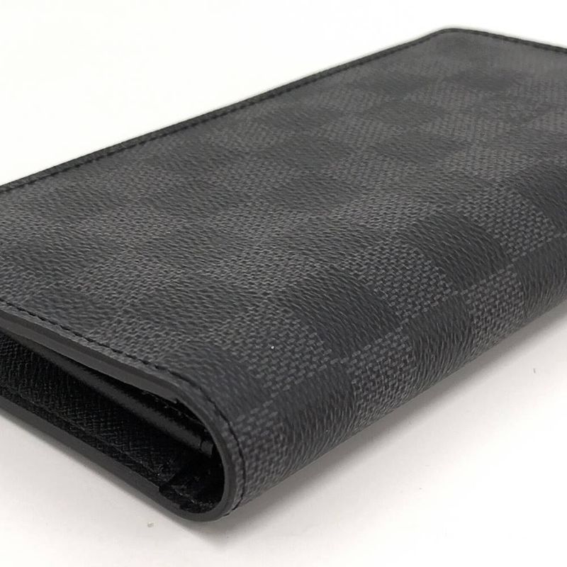 Louis Vuitton Portefeuille Brother Wallet Damier Graphite Black
