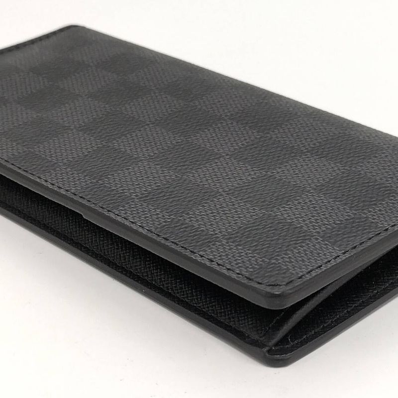 Louis Vuitton Portefeuille Brother Wallet Damier Graphite Black