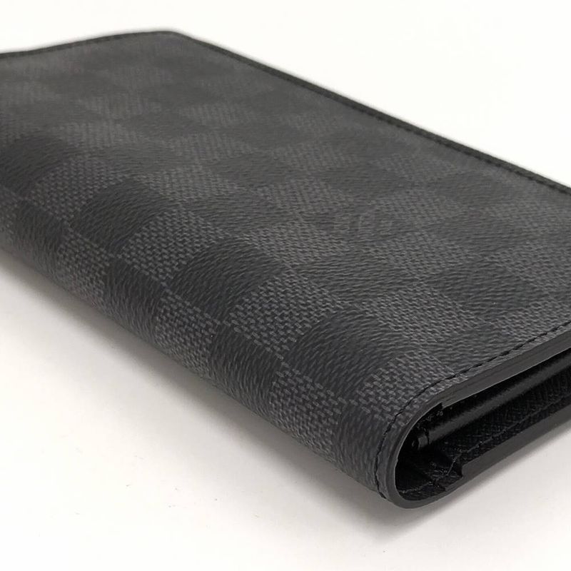Louis Vuitton Portefeuille Brother Wallet Damier Graphite Black