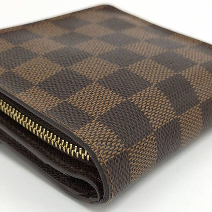 Louis Vuitton Compact Zip Bifold Wallet Damier Ebene