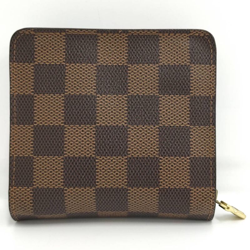Louis Vuitton Compact Zip Bifold Wallet Damier Ebene