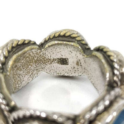 Gucci Ring Interlocking Plated Silver