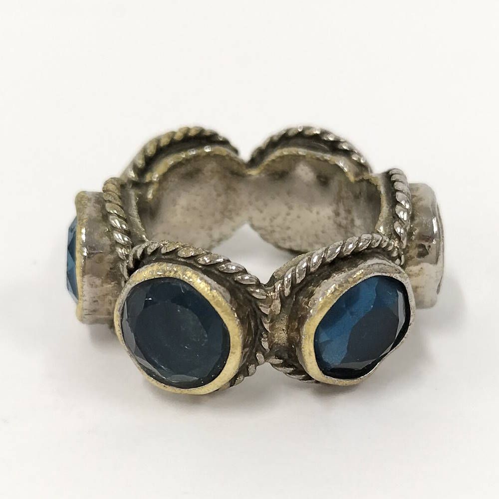 Gucci Ring Interlocking Plated Silver
