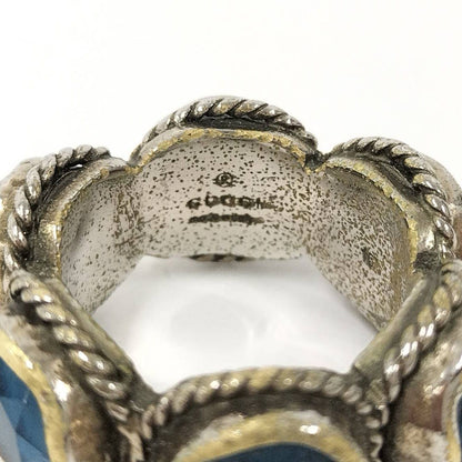 Gucci Ring Interlocking Plated Silver