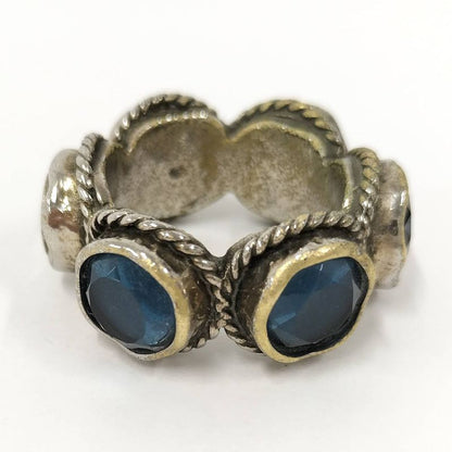 Gucci Ring Interlocking Plated Silver