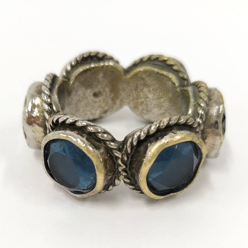 Gucci Ring Interlocking Plated Silver