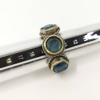 Gucci Ring Interlocking Plated Silver