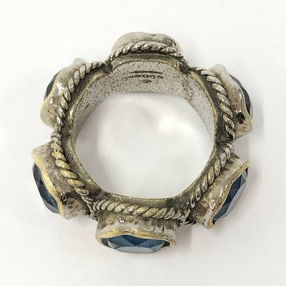 Gucci Ring Interlocking Plated Silver