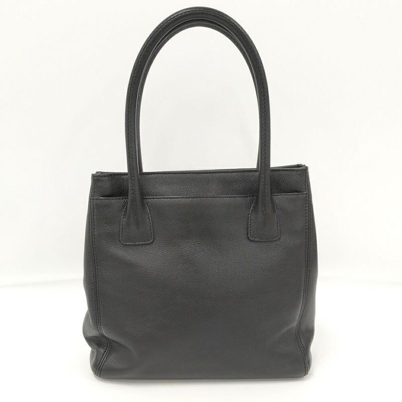 Chanel Executive Tote Handbag 2.55 Lambskin Black