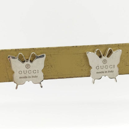 Gucci Earrings Butterfly Silver