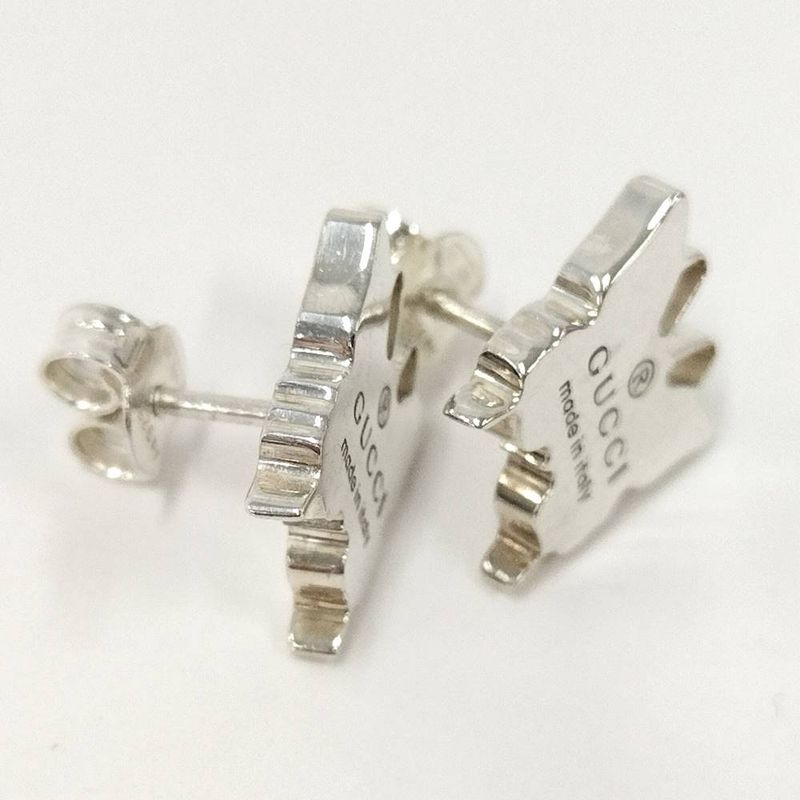 Gucci Earrings Butterfly Silver