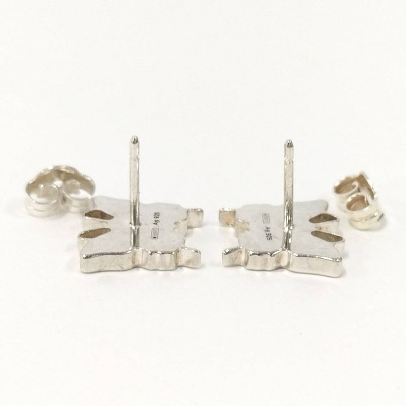 Gucci Earrings Butterfly Silver
