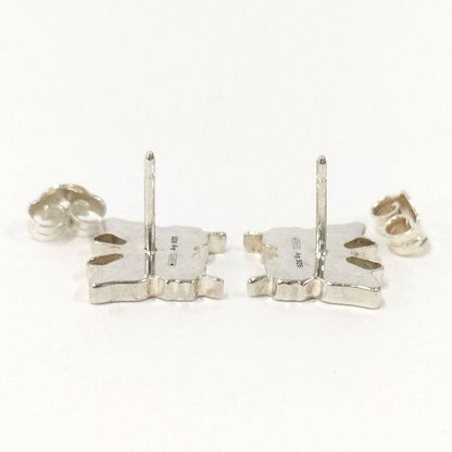 Gucci Earrings Butterfly Silver