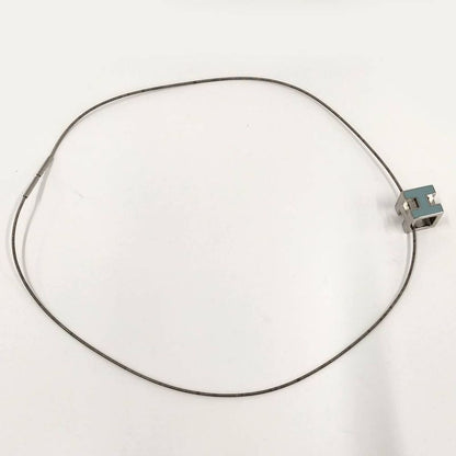 Hermes Cage Ash Cube Necklace Plated Silver