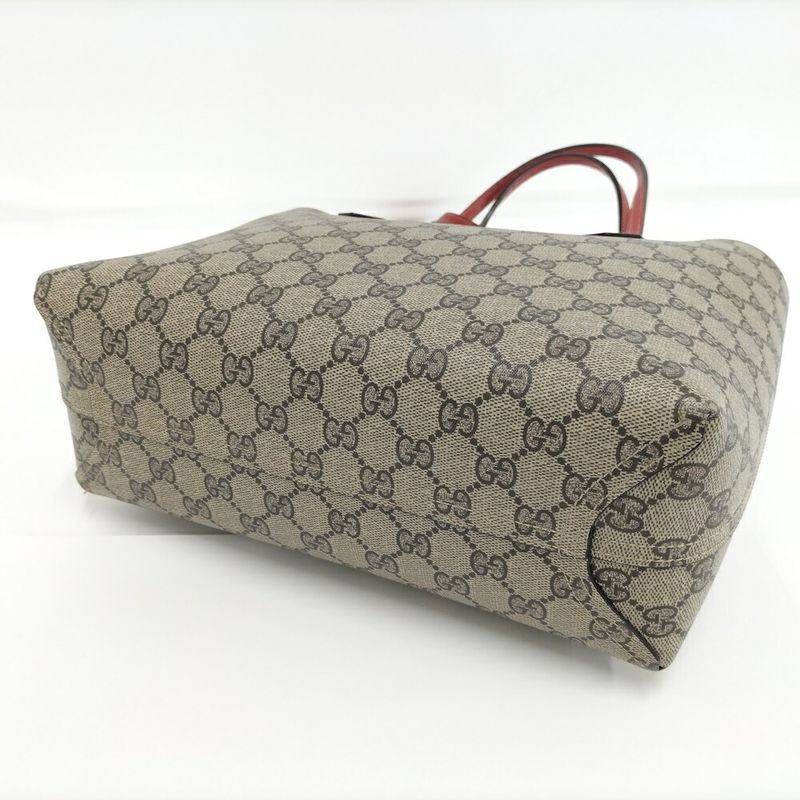 Gucci Reversible Tote GG Supreme Beige