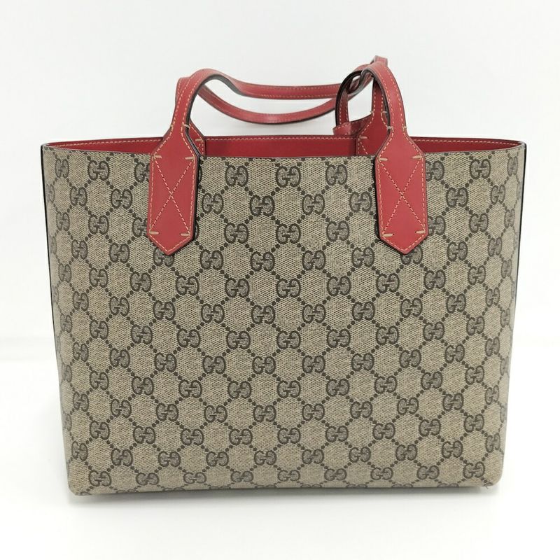 Gucci Reversible Tote GG Supreme Beige