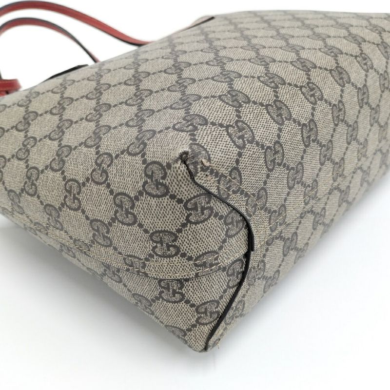 Gucci Reversible Tote GG Supreme Beige