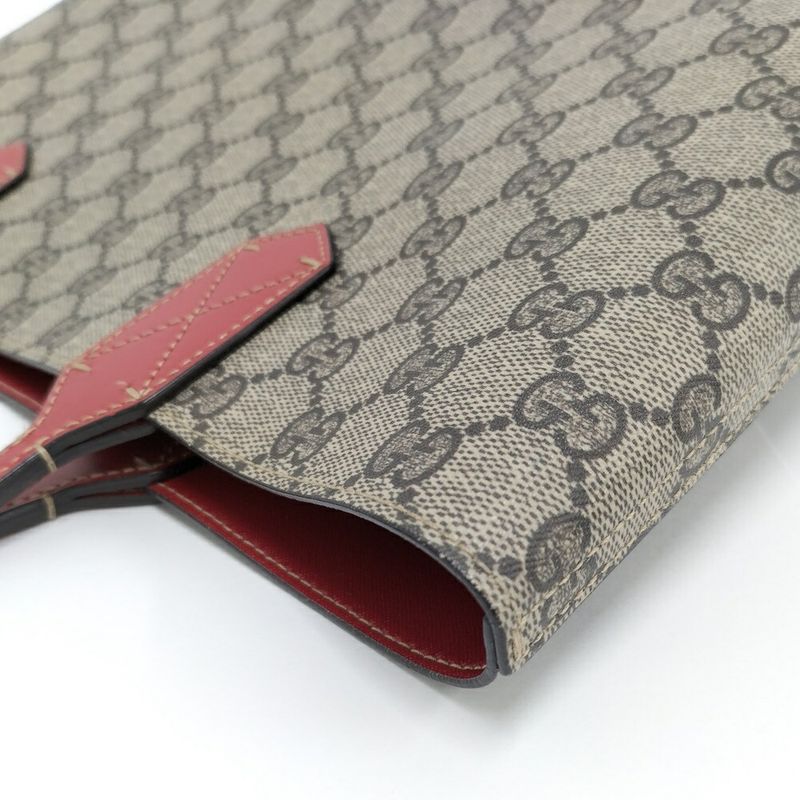 Gucci Reversible Tote GG Supreme Beige