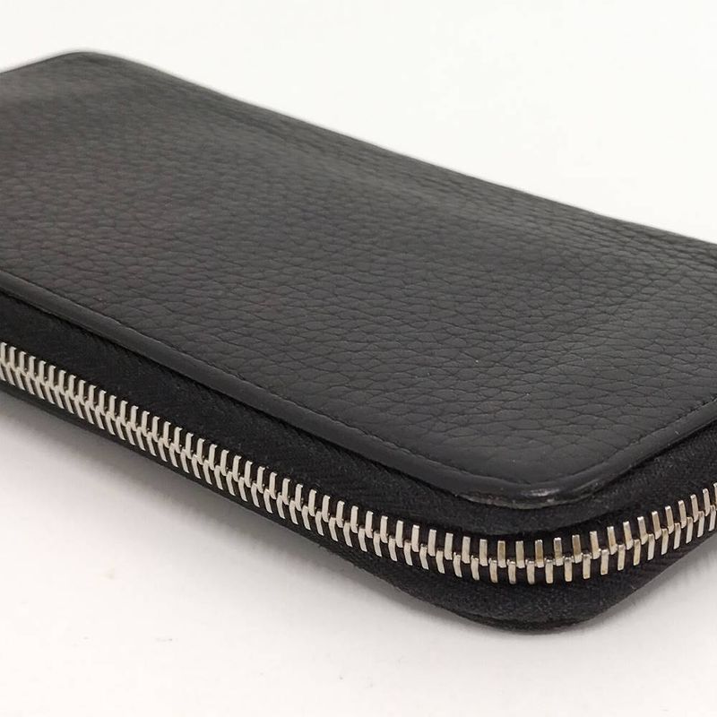 Louis Vuitton Zippy Wallet Vertical Zip Around LV Circle Taurillon Leather