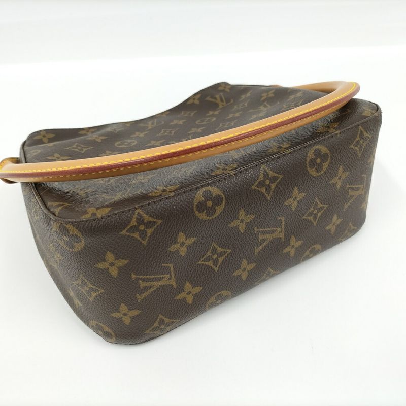 Louis Vuitton Looping MM Handbag Monogram Brown