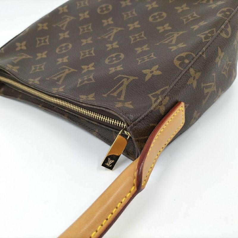 Louis Vuitton Looping MM Handbag Monogram Brown