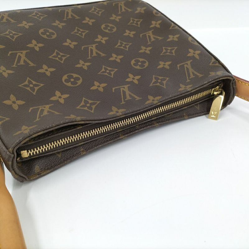 Louis Vuitton Looping MM Handbag Monogram Brown