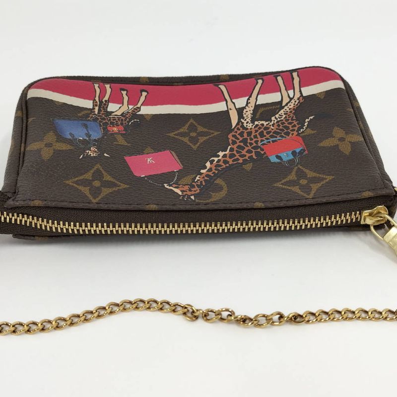Louis Vuitton Mini Pochette Pouch Monogram Kirin