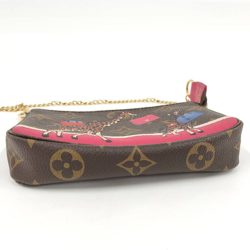 Louis Vuitton Mini Pochette Pouch Monogram Kirin