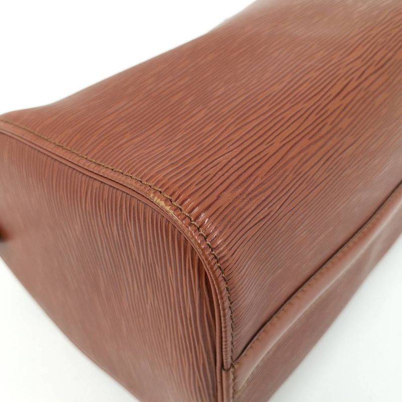 Louis Vuitton Speedy 25 Handbag Epi Kenya Brown