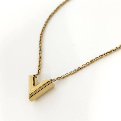 Louis Vuitton Necklace Essential Plated Gold