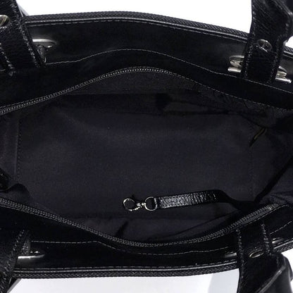 Chanel Paris Biarritz Tote PM Leather Black