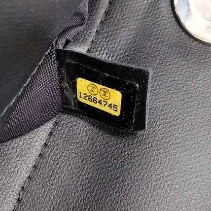Chanel Paris Biarritz Tote PM Leather Black