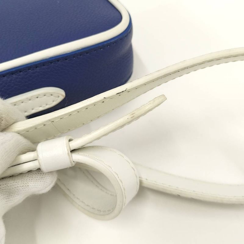 Louis Vuitton Everyday LV Danube Ppm Leather Blue White Shoulder Bag