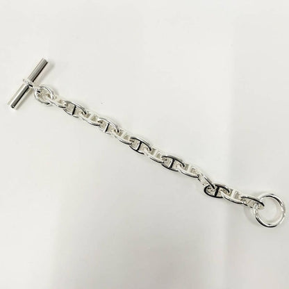 Hermes Chaine D'ancre MM Bracelet 13 Links Silver
